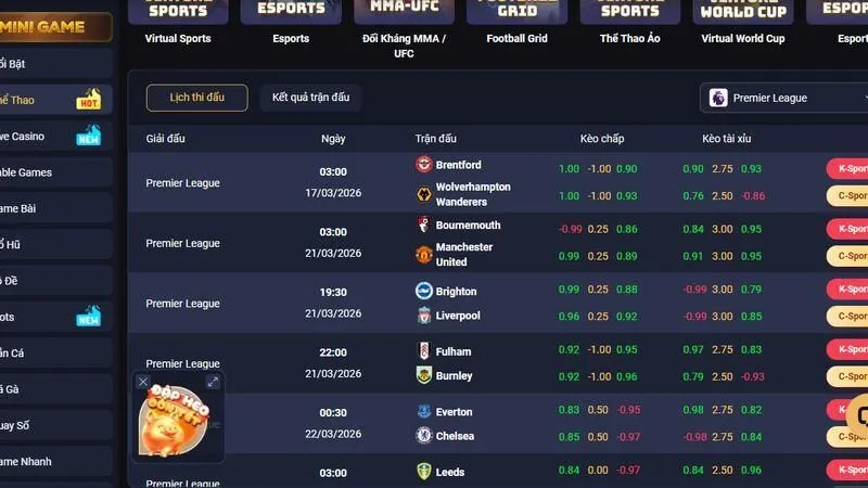 Giao diện thân thiện với người dùng